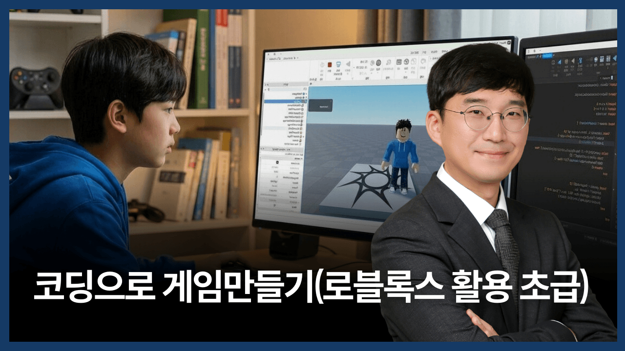 코딩으로 게임만들기(로블록스 활용 초급)